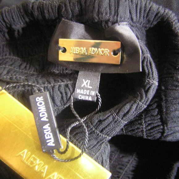 ALEXIA ADMOR Leia Black Maxi Dress XL - Picture 14 of 14